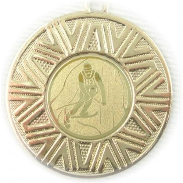 Medaille Skifahren