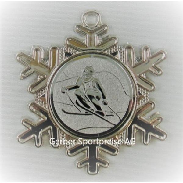 Medaille Ski Abfahrt