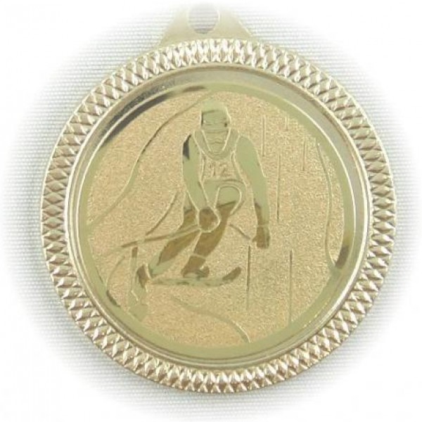 Medaille Skifahren