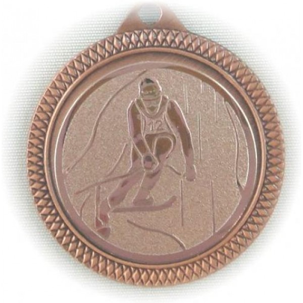 Medaille Skifahren