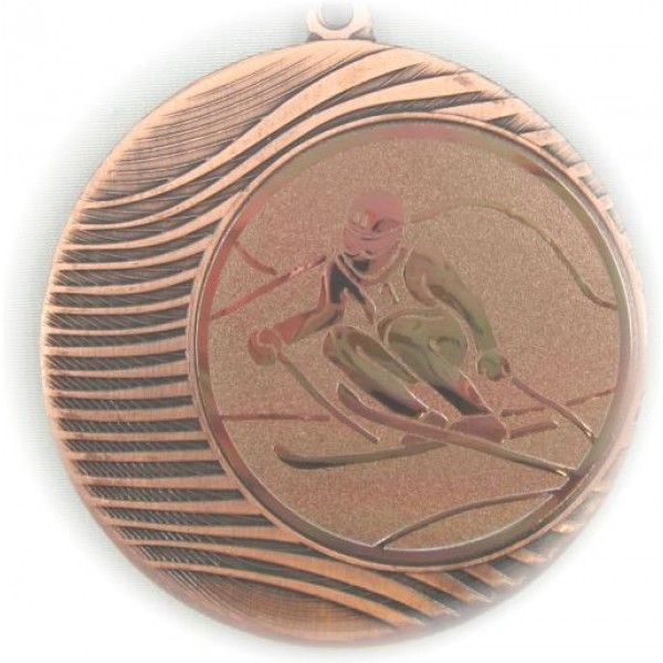 Medaille Skifahren