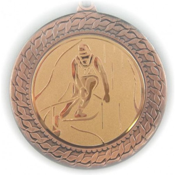 Medaille Skifahren