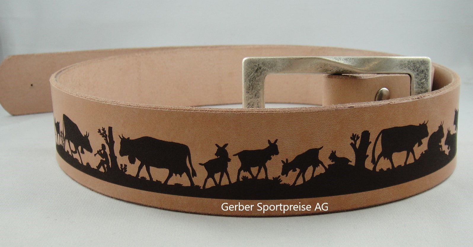 Ledergurt mit Schnalle LG-2020
