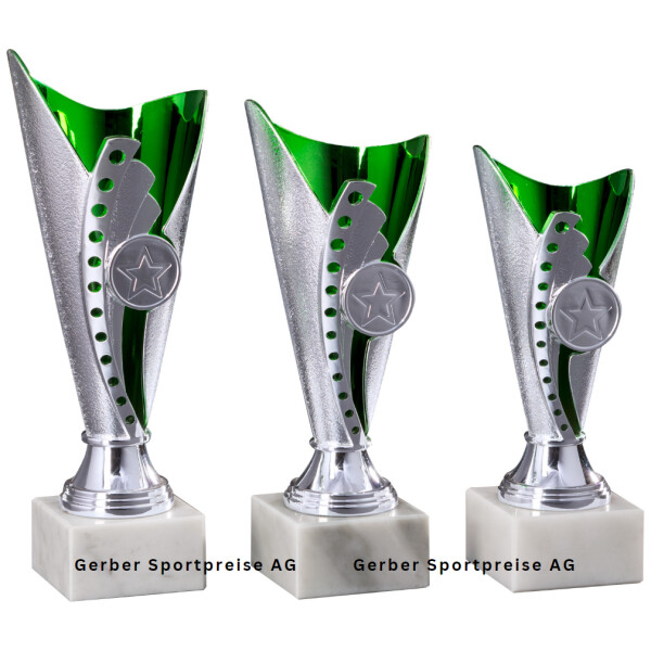 Trophäe ST-54591 silber-grün