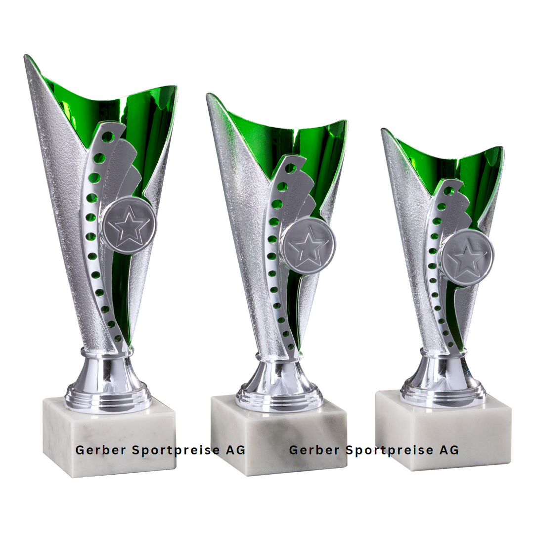 Trophäe ST-54591 silber-grün