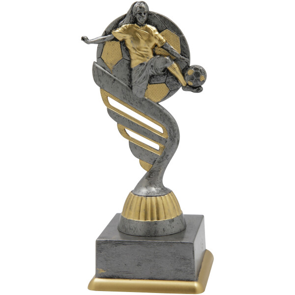 Trophäe Fussball Frau BI-SS1754-02