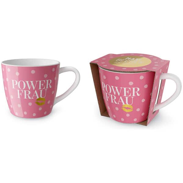 Maxi-Becher Powerfrau