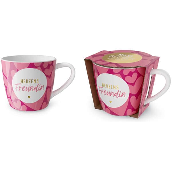 Maxi-Becher Herzens Freundin