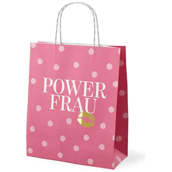 Geschenktüte Power Frau